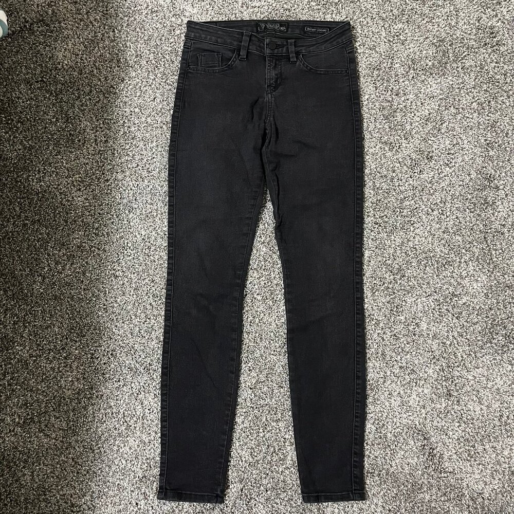 Guess Brittney Legging, Black Denim, Women's size 26